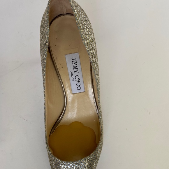 Jimmy Choo Isabel Open Toe Heels - Picture 9 of 9